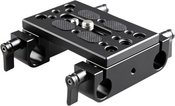 SMALLRIG 1775 MOUNTING PLATE W/ 15MM ROD CLAMPS