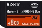 Atminties kortelė Sony 8GB Memory Stick PRO-HG Duo HX