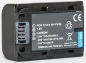 Sony, baterija NP-FV50