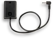 Sony NP-FW50 Dummy Battery to 3.5/1.35mm DC Male Cable