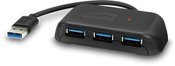 Speedlink USB hub Snappy Evo 4-port (SL-140109-BK)