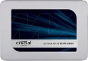 Crucial MX500 250 GB, SSD interface SATA, Write speed 510 MB/s, Read speed 560 MB/s