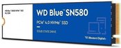SSD|WESTERN DIGITAL|Blue SN580|1TB|M.2|PCIe Gen4|NVMe|TLC|Write speed 4150 MBytes/sec|Read speed 4150 MBytes/sec|2.38mm|TBW 600 TB|MTBF 1500000 hours|WDS100T3B0E