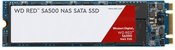 SSD|WESTERN DIGITAL|Red|500GB|M.2|SATA 3.0|Write speed 530 MBytes/sec|Read speed 560 MBytes/sec|2.38mm|TBW 350 TB|MTBF 2000000 hours|WDS500G1R0B