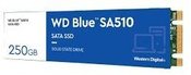 SSD|WESTERN DIGITAL|SA510|250GB|M.2|SATA 3.0|Write speed 440 MBytes/sec|Read speed 555 MBytes/sec|2.38mm|TBW 100 TB|MTBF 1750000 hours|WDS250G3B0B
