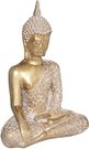 Statulėlė Buda polirezininė 20,5x12x31 cm aukso spalvos Atmosphera 182319