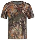Stealth Gear T-shirt Short Sleeve Camo Forest Print size L