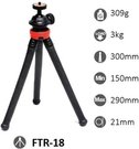 StudioKing Flexible Table Tripod FTR-18 with Smartphone Adapter
