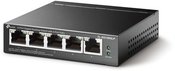 TP-Link TL-SG1005LP Switch Unmanaged, Desktop, 5x10/100/1000Mbps ports, 4xPoE+ports, PSU external,Steel case