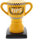 Taupyklė laimėtojo taurė "Dad`s Taxi Tips" H:17 W:15 D:10 cm HM1128