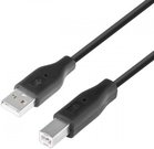 TB USB AM-BM cable 1.8 black
