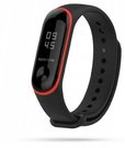 Tech-Protect ремешок для часов Smooth Xiaomi Mi Band 3/4, черный/красный
