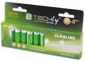 Techly Alkaline batteries LR06 AA 12pcs, (IBT-LR06T12B)