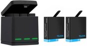 Telesin 3-slot charger box for GoPro Hero 8 + 2 batteries (GP-BNC-801)