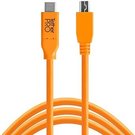 Tether Tools USB-C to 2.0 Mini B 5-Pin 4,60m orange