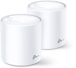 TP-LINK Whole Home Mesh Wi-Fi 6 System Deco X50 (2-pack) 802.11ax, 574+2402 Mbit/s, Ethernet LAN (RJ-45) ports 3, Mesh Support Yes, MU-MiMO Yes, Antenna type Internal