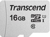 Transcend microSDHC 300S-A 16GB Class 10 UHS-I U1