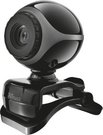 Trust веб-камера Exis, черный/серебристый
