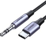 UGREEN mini jack 3,5mm AUX to USB-C Cable 1 m (deep gray)