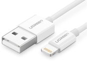 UGREEN Nickel plated Lightning Cable MFi 2m (white)