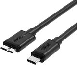 Unitek Cable usb typ-c to micro USB3.0; 1m; Y-C475BK