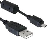 Caruba USB 2.0 | A Male   Mini Male 8 pin (UC E6 voor Nikon) | 1 meter