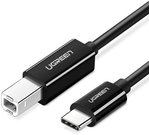 UGREEN US241 to 2m USB 2.0 C-B printer cable (black)