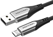 USB 2.0 cable to Micro-B USB Vention COAHF 1m (Gray)