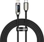 USB-C cable for Lightning Baseus Display, PD, 20W, 2m (black)