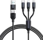 USB cable Joyroom S-2T3018A15 5in1 USB-C / Lightning / 3.5A /1.2m (black)