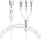 USB cable Joyroom S-2T3018A15 5in1 USB-C / Lightning / 3.5A /1.2m (white)