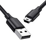 USB to Mini USB Cable UGREEN US132, 3m (black)
