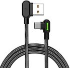 USB to USB-C cable Mcdodo CA-5280 LED, 3m (black)