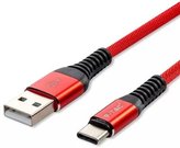 V-tac V-TAC Cable USB Type-C 1m 2.4A Red