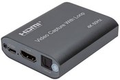 Video Capture with Loop HDMI USB2.0, 4K 60Hz