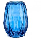 Vaza stiklinė mėlyna D14xH19 cm Giftdecor 77881