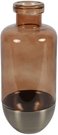 Vaza stiklinė ruda D14xH31 cm Naomi 102893