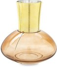 Vaza stiklinė rudos/aukso sp. 19,5x19x19 cm 163658