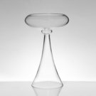 Vaza stiklinė skaidri XD1980-50 H 50 cm SAVEX