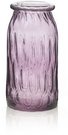 Vaza stiklinė violetinė HR04069 11.5*26 cm SAVEX