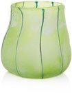 Vaza stiklinė žalia AM300 h 20 cm SAVEX