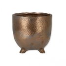 Vazonas keramikinis bronzos spalvos D18xH17 cm St Tropez 8719347972452