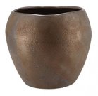 Vazonas keramikinis bronzos spalvos D32xH28 cm Amarah 8719347989740