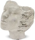 Vazonėlis - skulpūra betoninis Žmogaus veidas 20x20x14 cm 119680