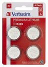 1x4 Verbatim CR 2430 Lithium Batterie 49534