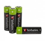Verbatim Rechargable Battery AA 2500mAh (4szt blister)