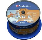 1x50 Verbatim DVD-R 4,7GB 16x Speed, photo printable
