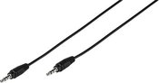 Vivanco кабель 3.5мм - 3.5мм 1м, черный (35810)