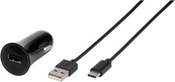 Vivanco car charger USB-C 3A 1m, black (38669)
