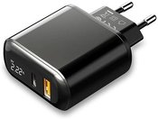 Wall charger Mcdodo CH-7170 PD 20W 2xUSB + USB-C (black)